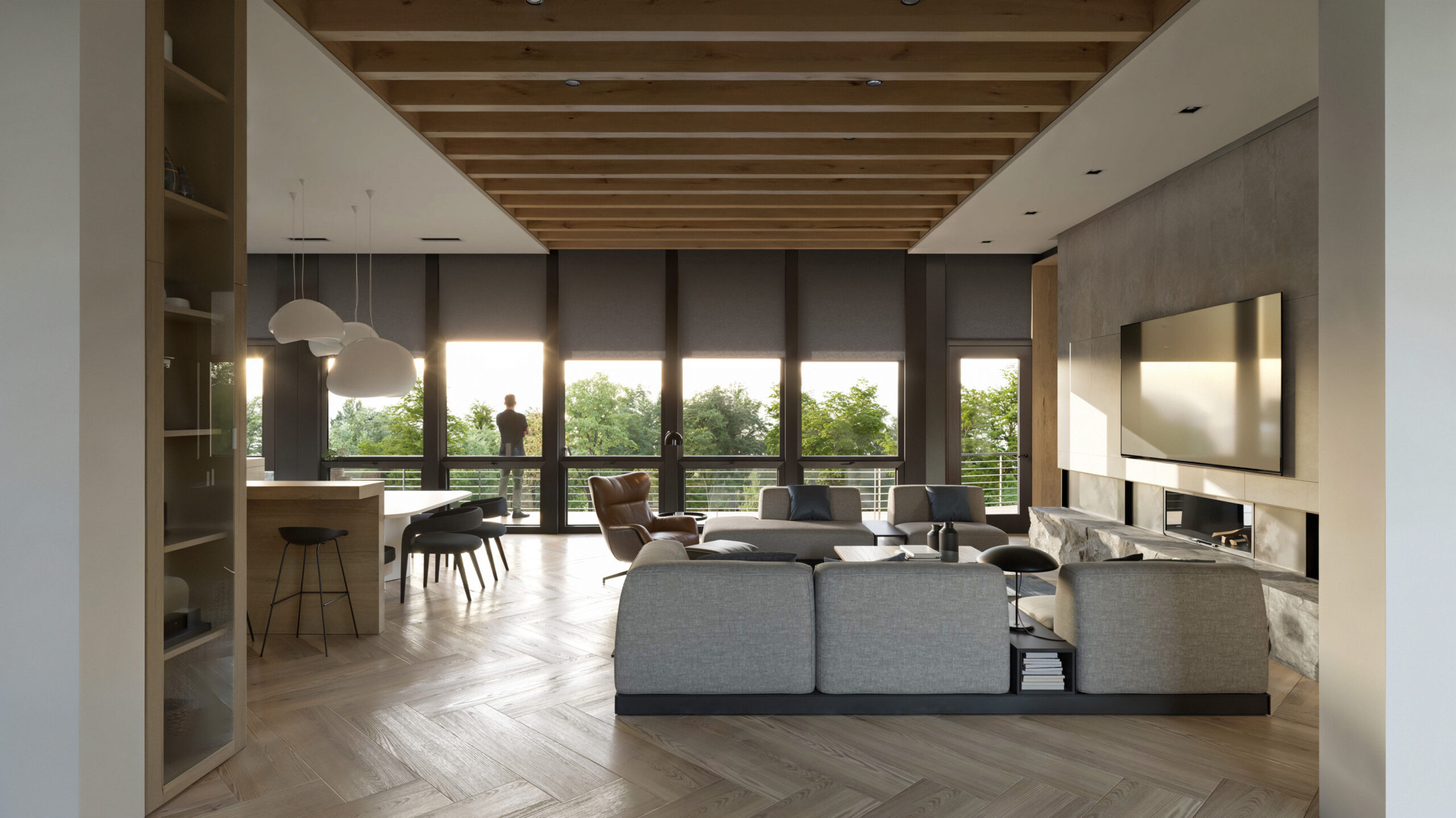 Living room and kitchen_updated